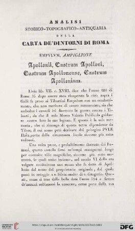 Apollonii, Castrum Apolloni, Castrum Apollonense, Castrum Apollonium