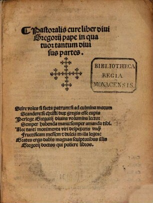 Pastoralis curae liber
