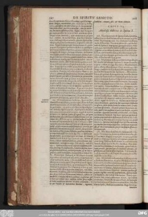 Caput VI. Antithesis doctrinae de Spiritu S.