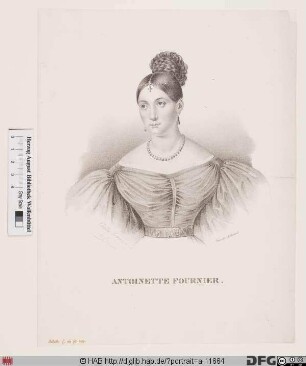 Bildnis Antonie Kronser, geb. Fournier
