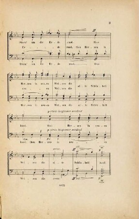 Deutschlands Trost : für Männerchor ; op. 33 No. 2