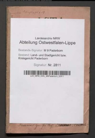 Erblasser: Steffens, Wilhelm Anton: