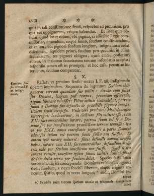 XVIII-XXIX, §§. X.-XVIII.