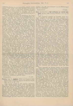 125-126 [Rezension] Pfeiffer, F., Anglikana. Bilder aus Englands kirchlichem Leben