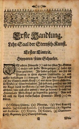 Die Chimera : Denen Römisch Kayserl: Majestätten Von Damen und Cavalliern Zur Faßnachts-Unterhaltung Gesungener vorgestellt. Im Jahr 1692