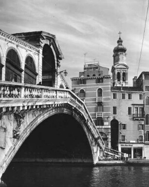 Venedig, Canal Grande, Rialto-Brücke