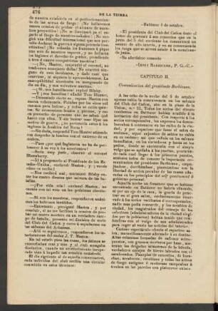 Capítulo II. - Comunicación del presidente Barbicane.
