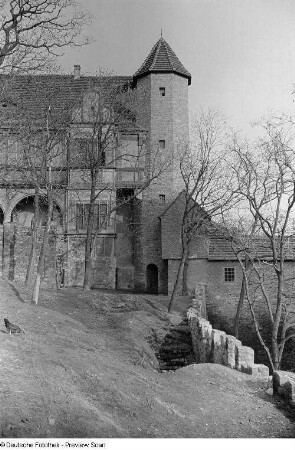 Teilansicht von Schloss Seeburg