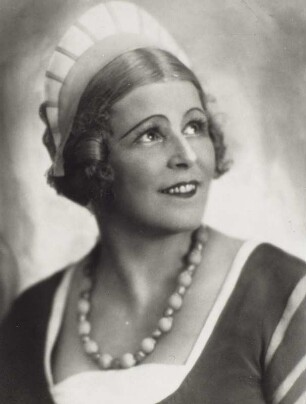 Maria Müller als Eva in "Die Meistersinger von Nürnberg" von Richard Wagner. Bayreuther Festspiele, 21.07.1933