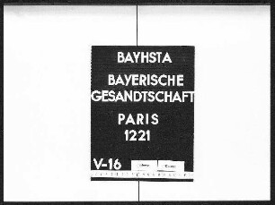Reither, Johann von, Geschäftsträger, Beglaubigung, Ordensverleihungen, Urlaub, Vorladung vor Gericht, Wohnungsgeldzuschuß, Abberufung - Lieferung und zollfreie Einfuhr von Gebrauchs- und Verbrauchsgegenständen