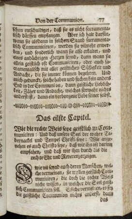 Das eilfte Capitel.