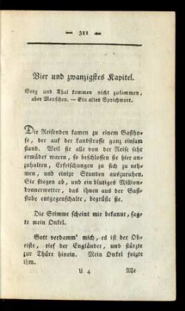 Vier und zwanzigstes Kapitel.