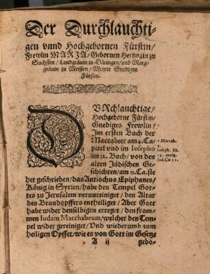 Renovalia Lvtheri : Von der Gnadenreichen Offenbarung des Heiligen Euangelii, Vnd der grewlichen Abgötterey des Bapsthumbs, aus den Schrifften ... D. Martini Lutheri, vnd andern Scribenten zusamen gebracht ... Die erste Predigt, Gehalten zu Weimar ... M.D.LXXXIX.