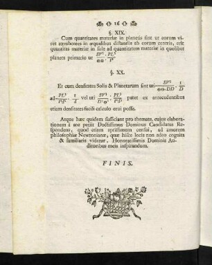 16, § XIX-§ XX