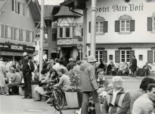 Hochbetrieb in Oberammergau