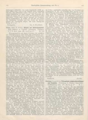 120-121 [Rezension] Stechow, Leopold von, Philosophisch-religiöse Betrachtungen und Fernblicke