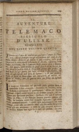 Libro Decimo Quinto.