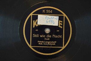 Still wie die Nacht : Duett / [Musik: Carl Bohm]