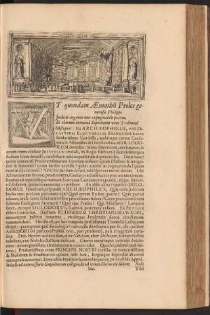 Vt quindam Aemathii Proles generosa Philippi