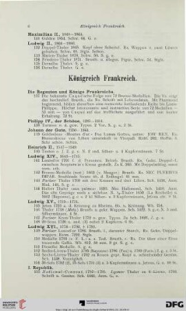 Königreich Frankreich (Nr. 137-179)
