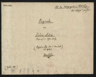 Organ pieces; org; A-Dur