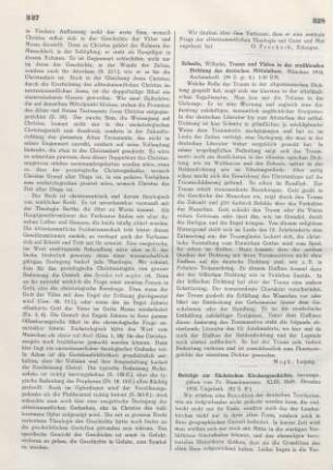 328-330 [Rezension] Beiträge zur Sächsischen Kirchengeschichte ; 43.1934