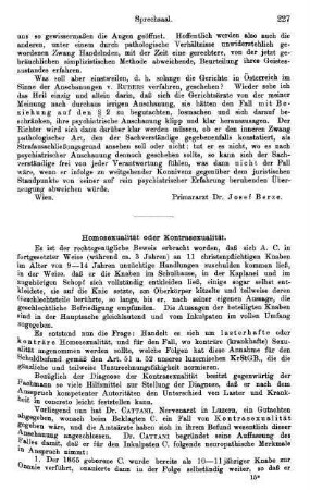 227-229, Homosexualität oder Kontrasexualität