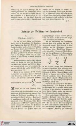 Beiträge zur Geschichte der Kunsttöpferei, [2]:  Mündener Faience