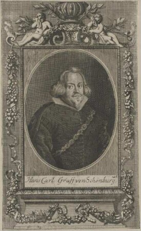 Bildnis von Hans Carl, Graf von Schönburg