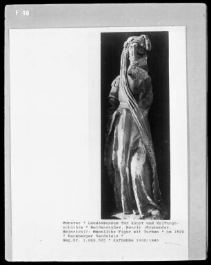 Männliche Figur mit Turban