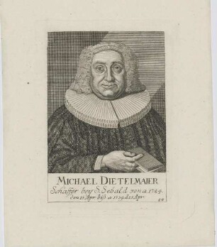 Bildnis des Michael Dietelmaier