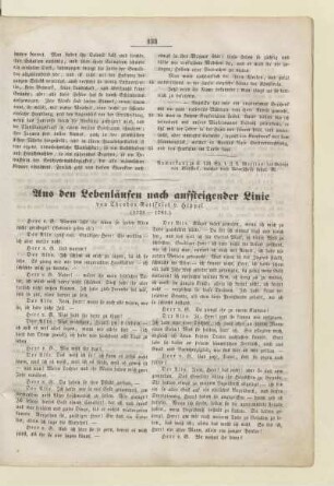 Aus den Lebenläufen nach aufsteigender Linie