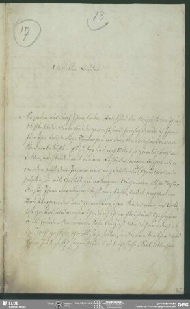 Eigenh. Brief von Charlotte Schlegel an August Wilhelm von Schlegel, Harburg, 15.08.1836