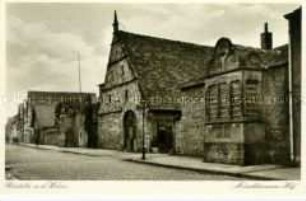 Ansicht von Rinteln, mit Münchhausen-Hof