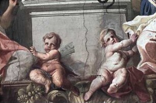 Architekturzone mit den irdischen Heldentaten des Herkules