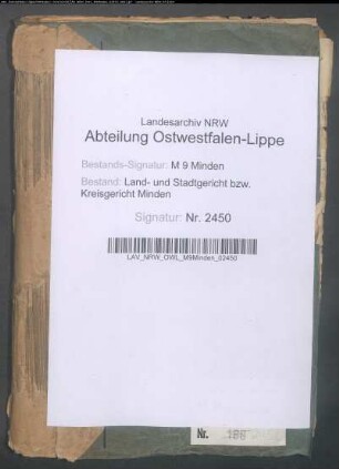Allgemeine und spezielle Verordnungen der Justizverwaltung.