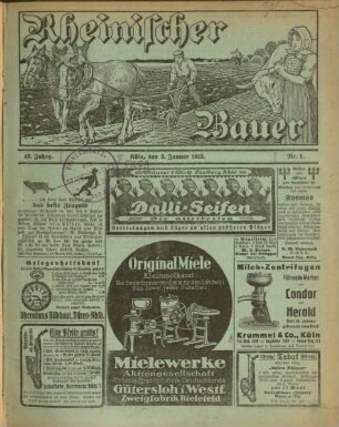 Rheinischer Bauer / 43. Jahrgang 1925