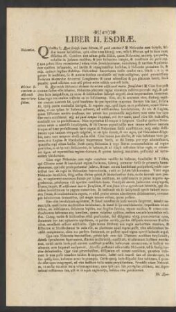 Liber II. Esdrae.