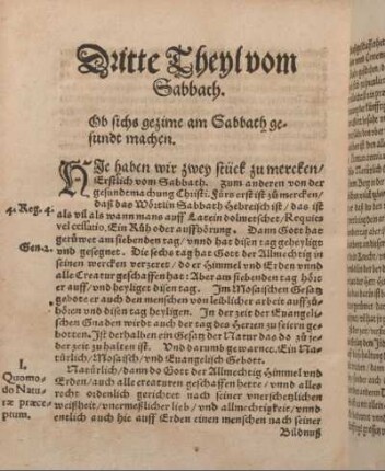 Dritte Theyl vom Sabbach.