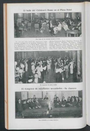 El baile del Children's Home en el Plaza Hotel
