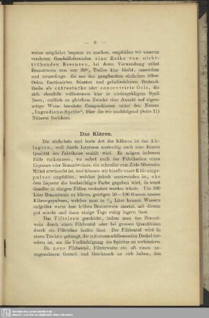 Das Klären