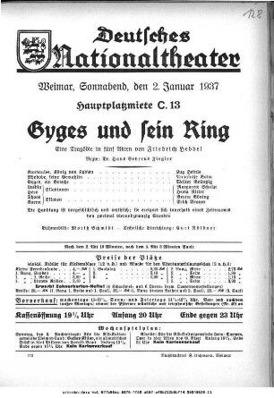 Gyges und sein Ring