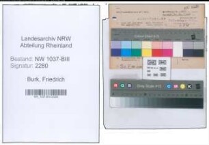 Entnazifizierung Friedrich Burk , geb. 22.06.1899 (Reichsbahnbeamter)