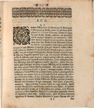 Diss. philos. de causa morali