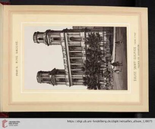 Paris, rive gauche. Église Saint-Sulpice