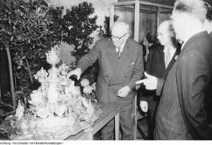Dresden. Staatliche Kunstsammlungen Dresden, Grünes Gewölbe, Rüstkammer und Skulpturensammlung. Beutekunst kehrt aus der Sowjetunion zurück, 1958