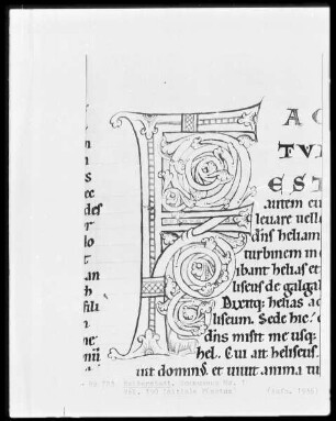 MS. 1, folio 190, Initiale F(actum)
