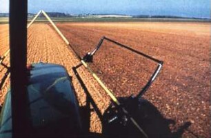 Peilsystem am Traktor