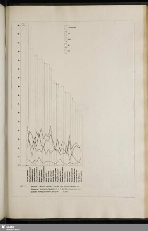 Abb. 3 Rohasche-, Calcium-, Kalium-, Silicium- und Stickstoffgehalt der Süßgräser (Untersuchungsgebiet A) in % der Trockensubstanz, nach fallenden Rohaschewerten geordnet (Blätter)
