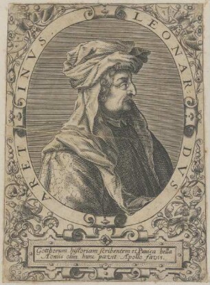 Bildnis des Leonardvs Aretinvs